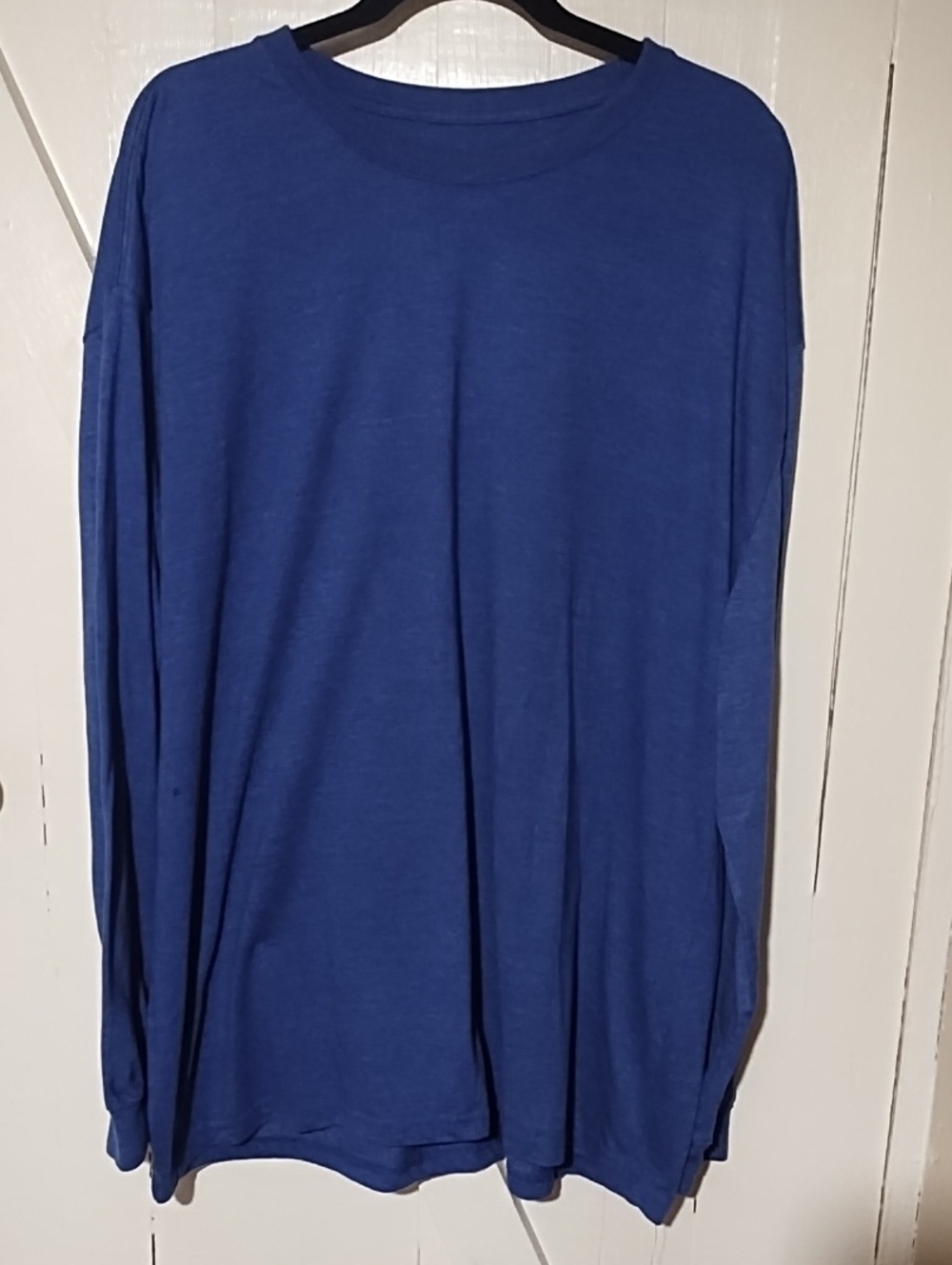 Spalding Men's Long Sleeve Crew in Royal Blue XXL VGC.